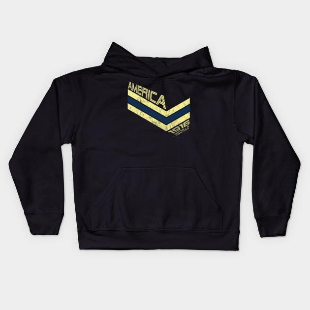 Football Is Everything - Club América 80s Retro Kids Hoodie by FOOTBALL IS EVERYTHING